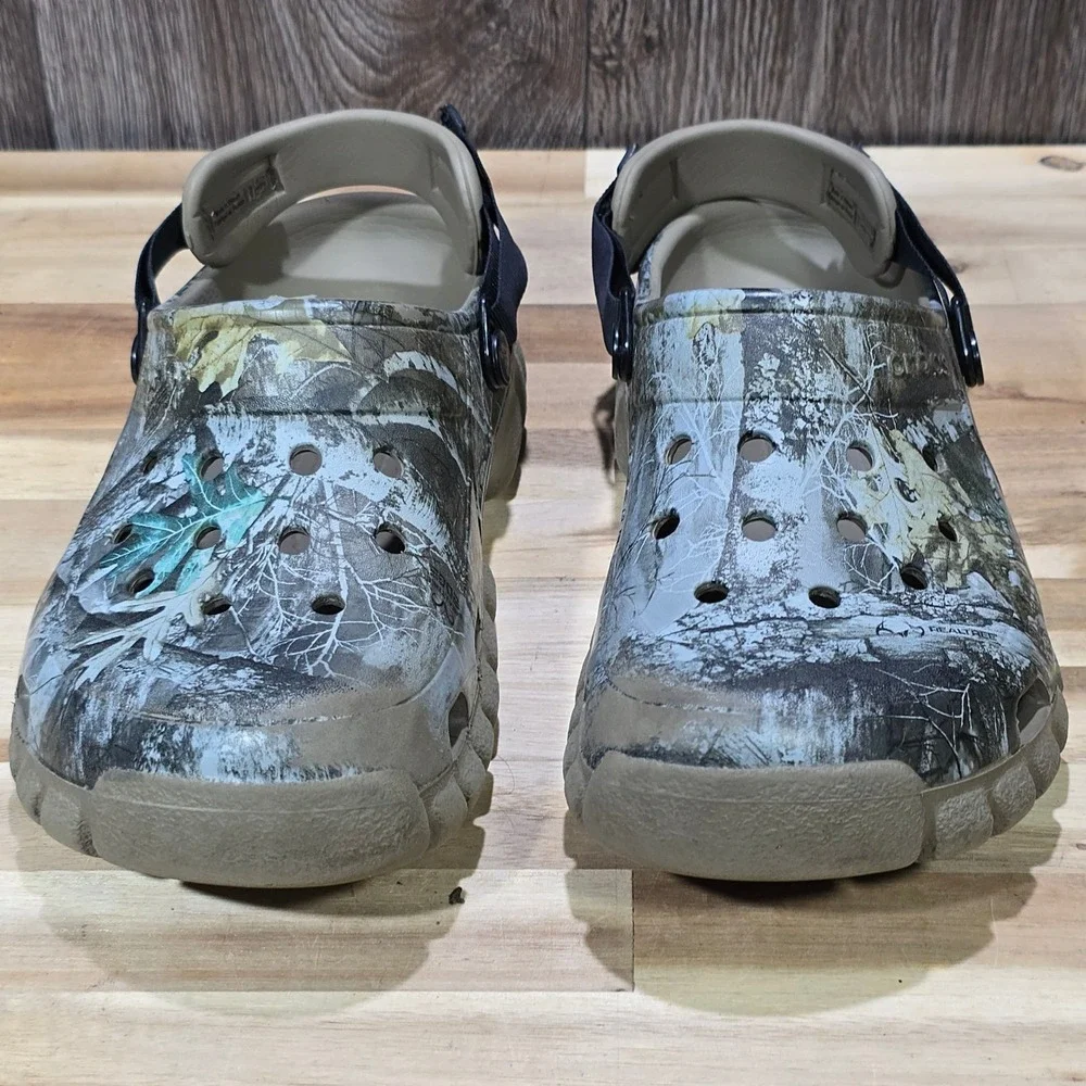 Crocs All Terrain Realtree Edge Camo‎ Clogs M6 W8